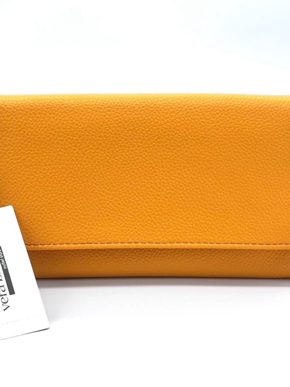 Vera Bradley Wallet Crossbody Faux Leather Sunflower Yellow Clutch MSRP $119